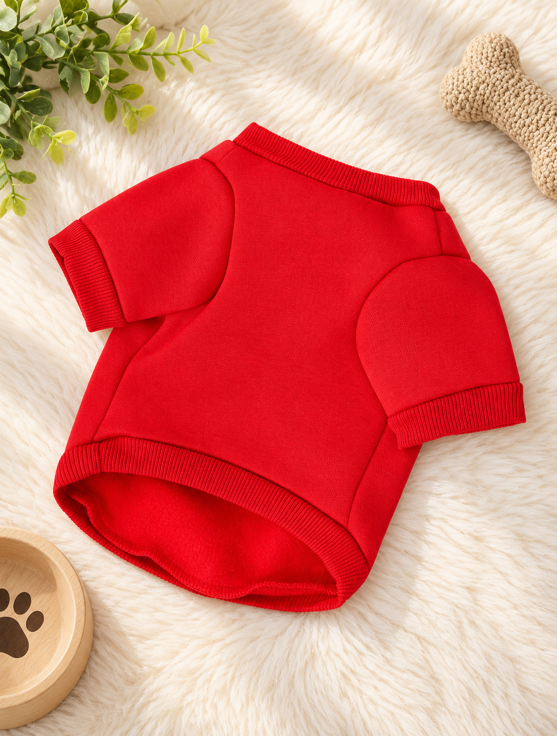 The Furry Face Red Shirt
