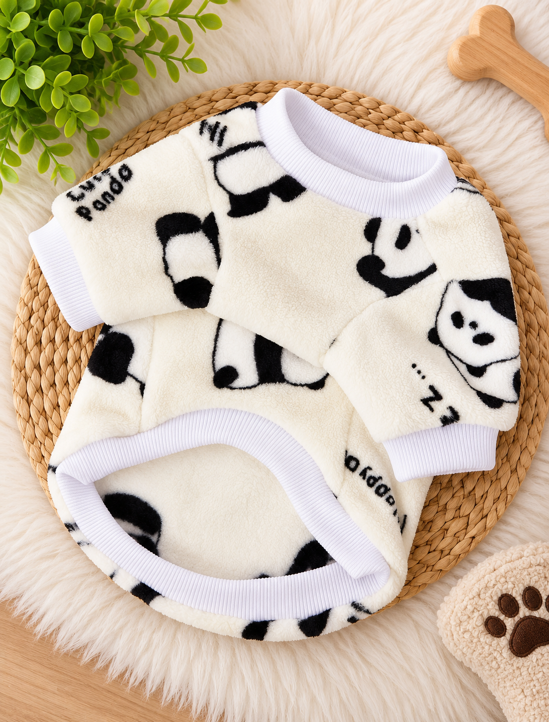 Panda Fleece Shirt
