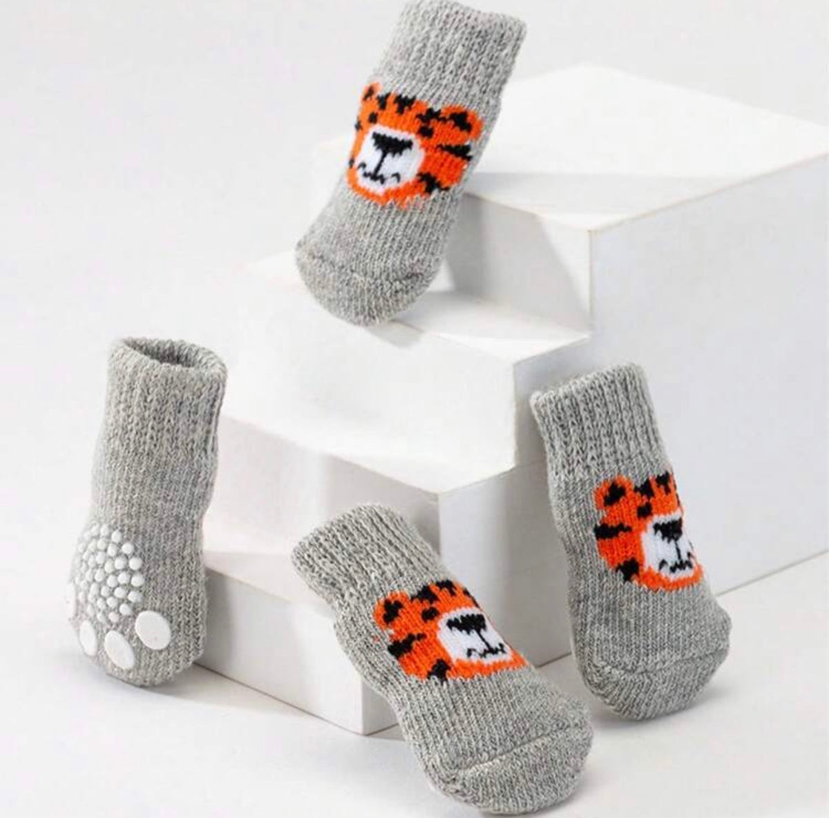 Tiger Gray Socks
