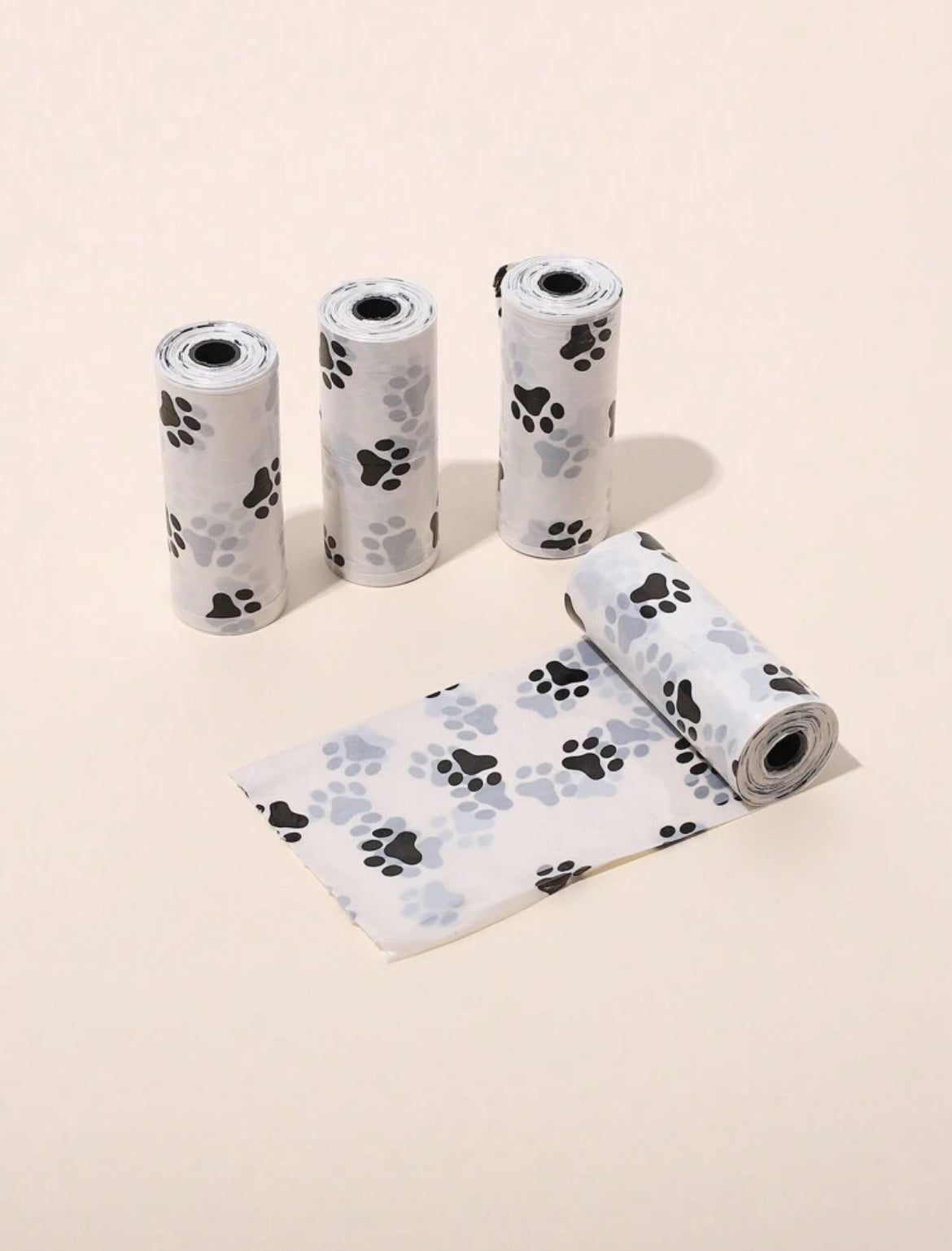 Black Paws Poop Bag