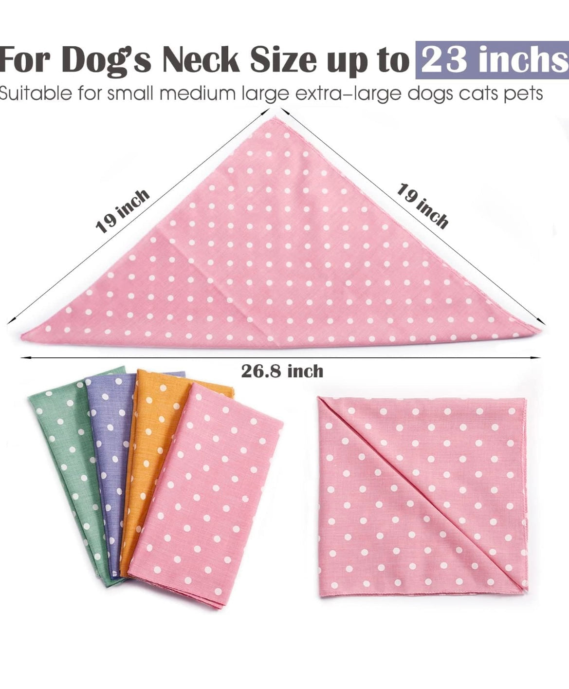 Polka Dots Bandanas