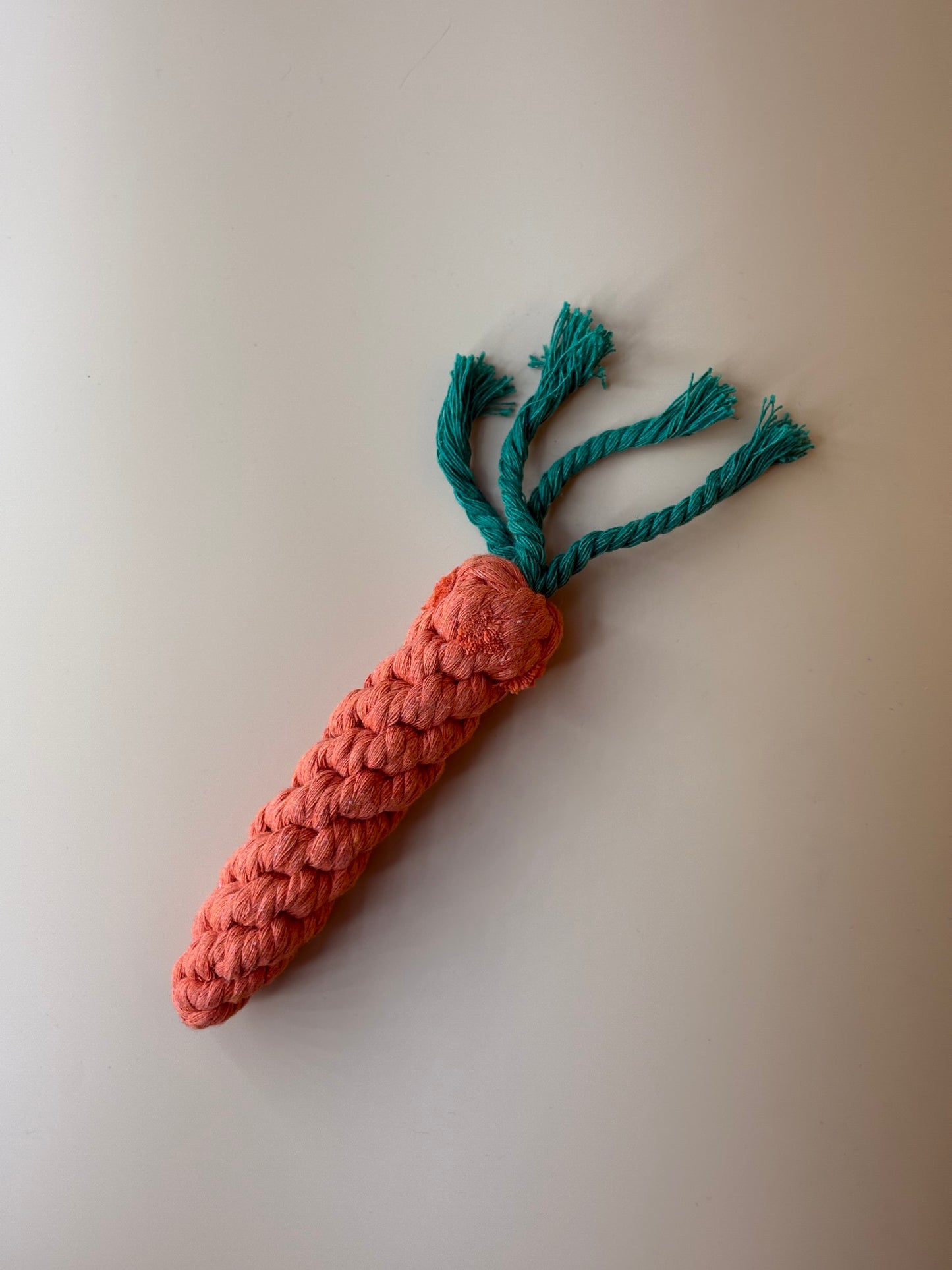 Carrot Rope Toy