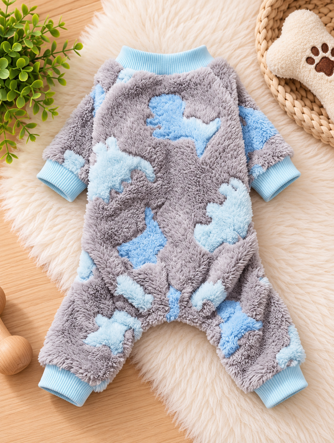 Dinosaur Plush Jumpsuit