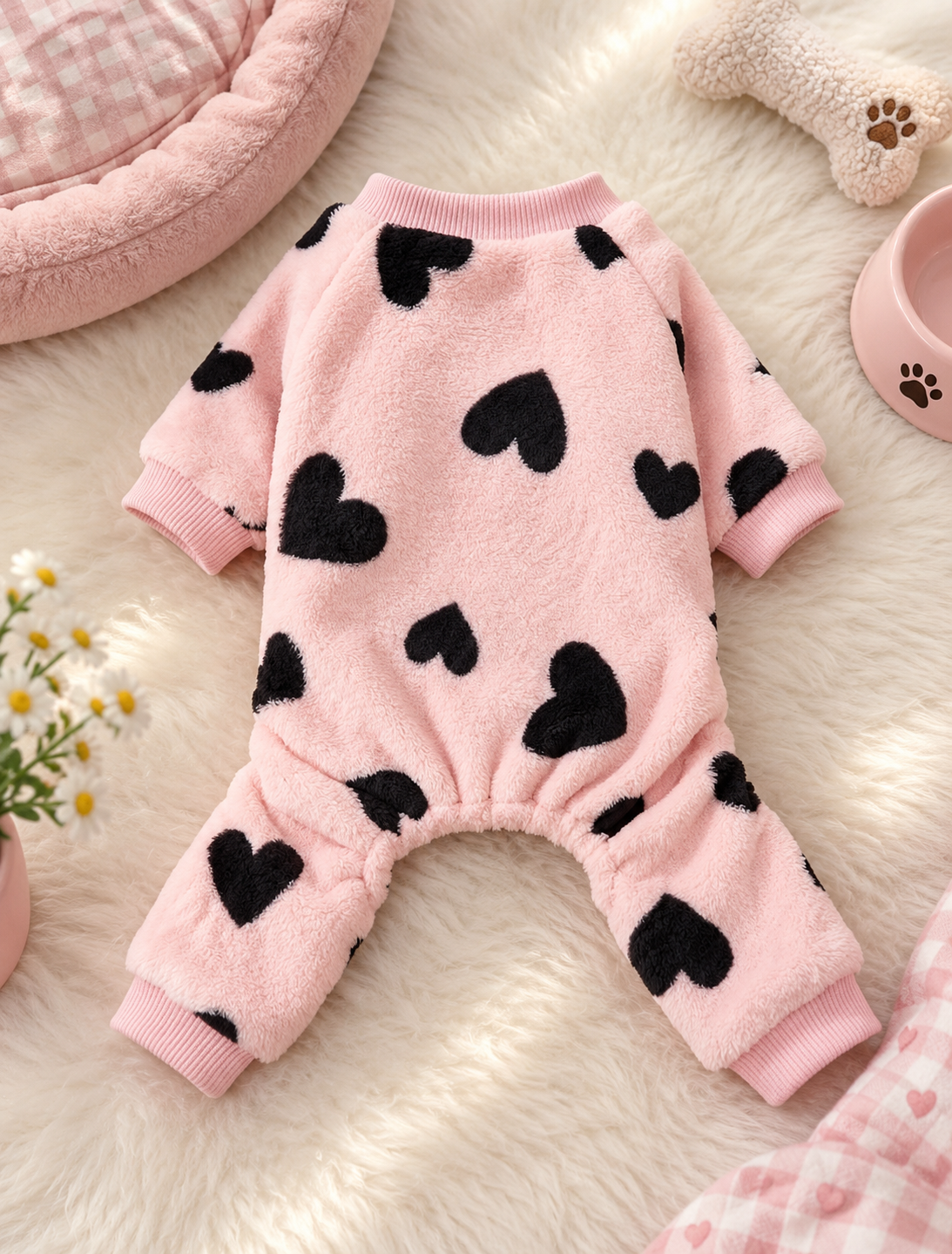 Pink Heart Jumpsuit
