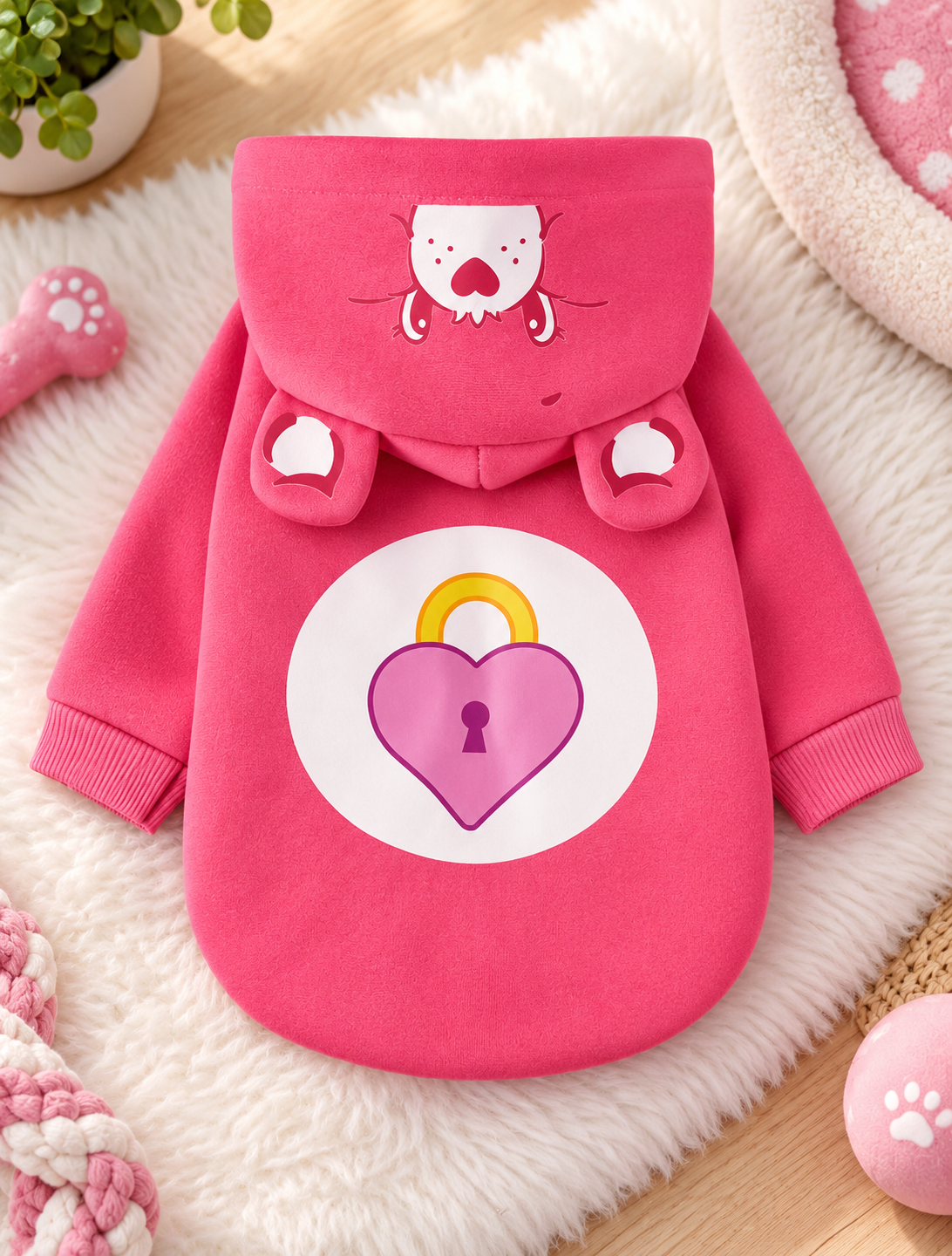 Beary Lock Hoodie