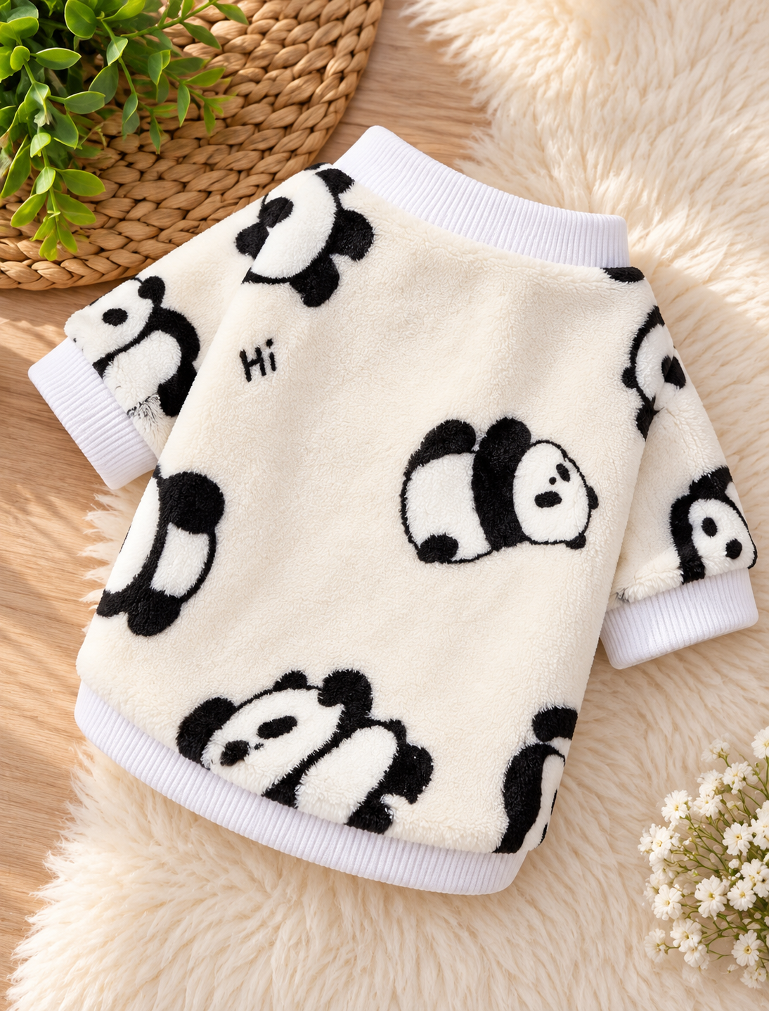 Panda Fleece Shirt