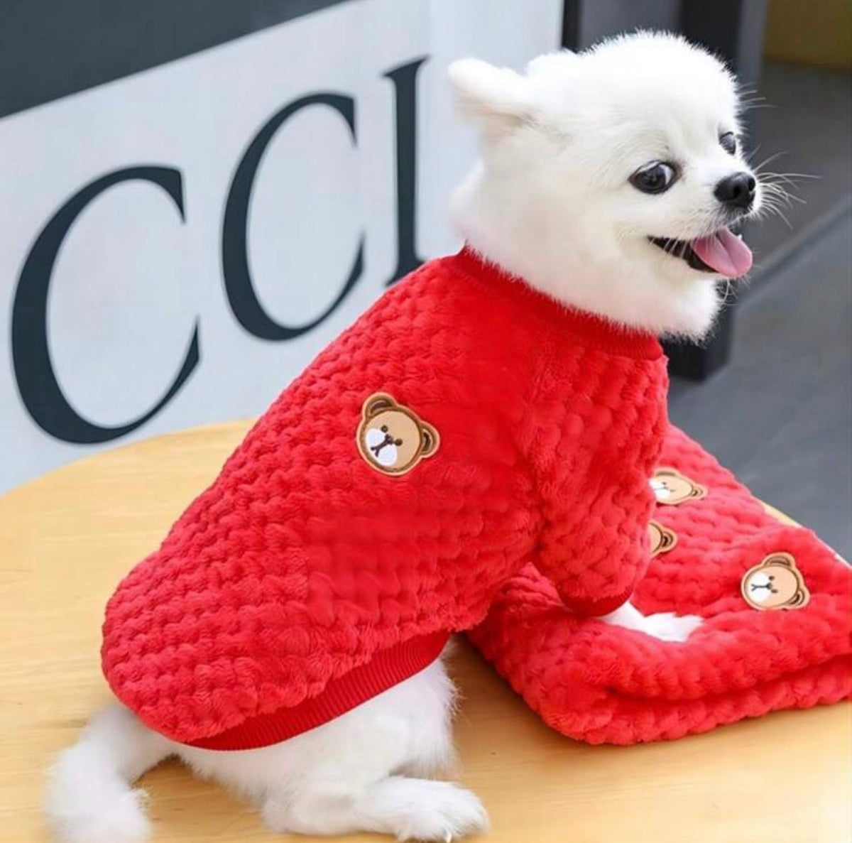 Red Teddy Bear Shirt