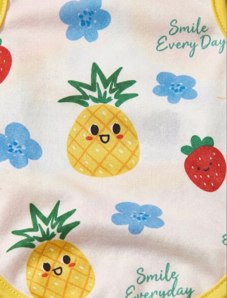 Flowery Pineapple Shirt