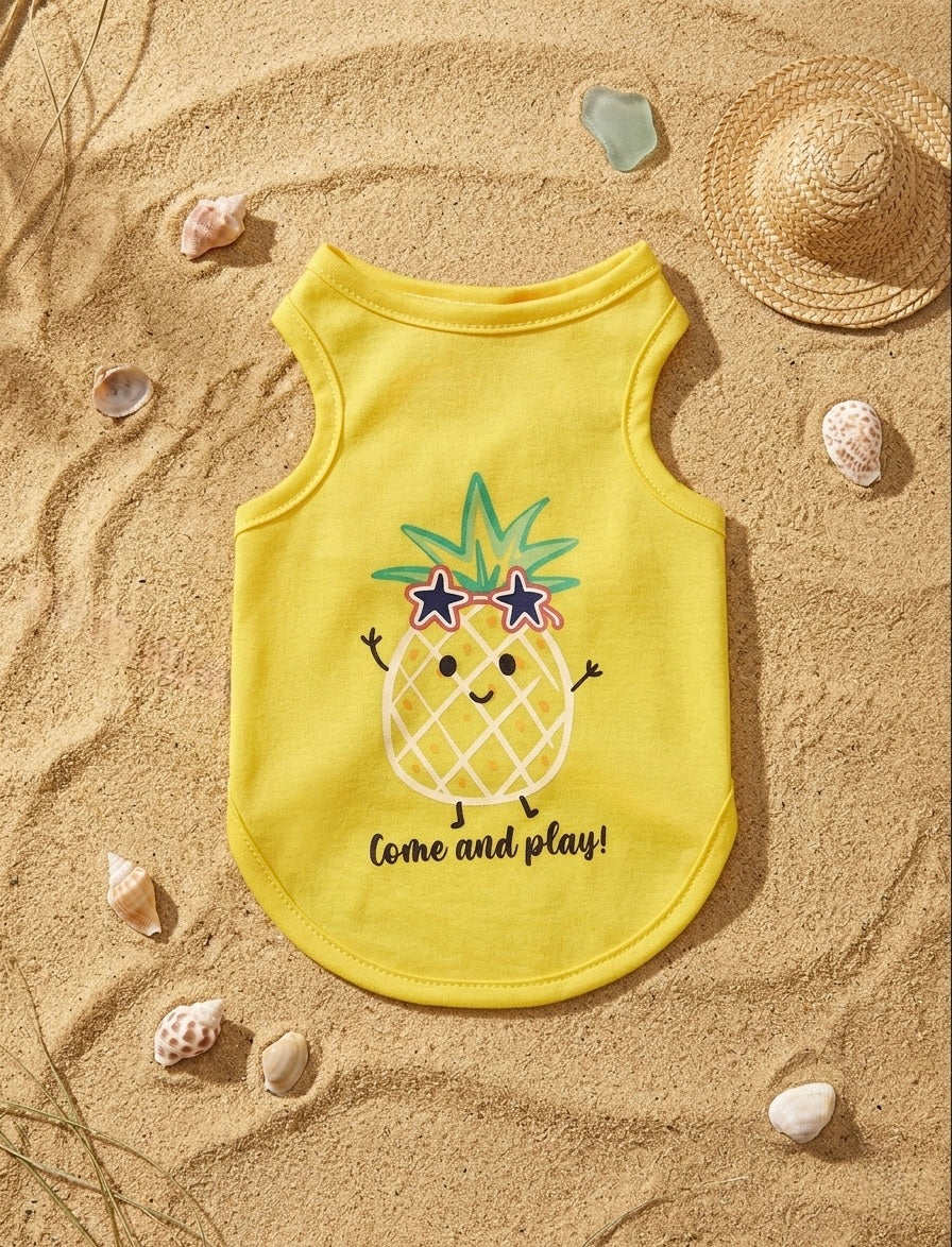 Yellow Pineapple Shirt