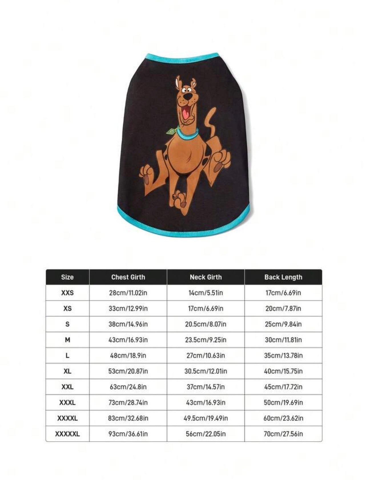 Black Scooby Doo Shirt