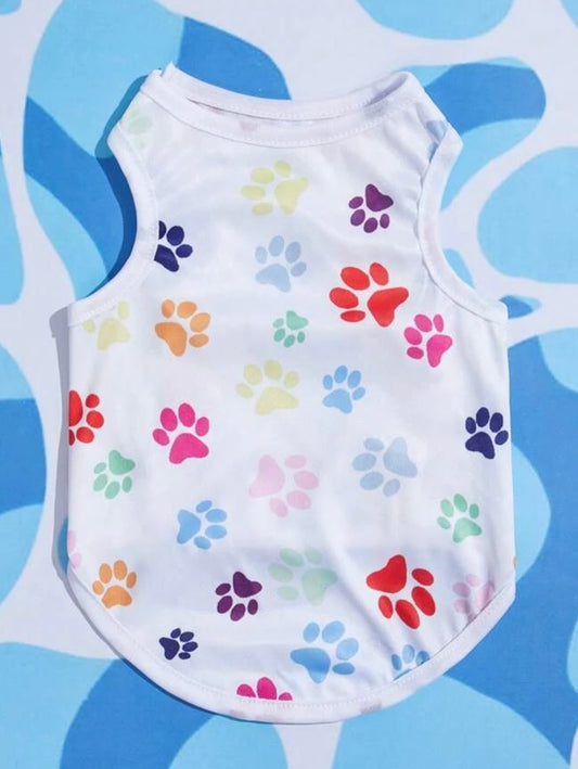 Paws Sleeveless Shirt