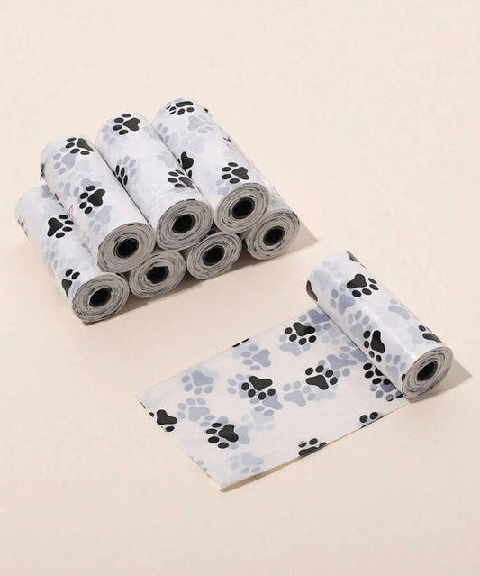 Black Paws Poop Bag