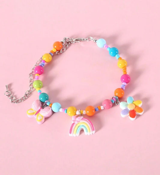 Colorful Rainbow Pet Collar