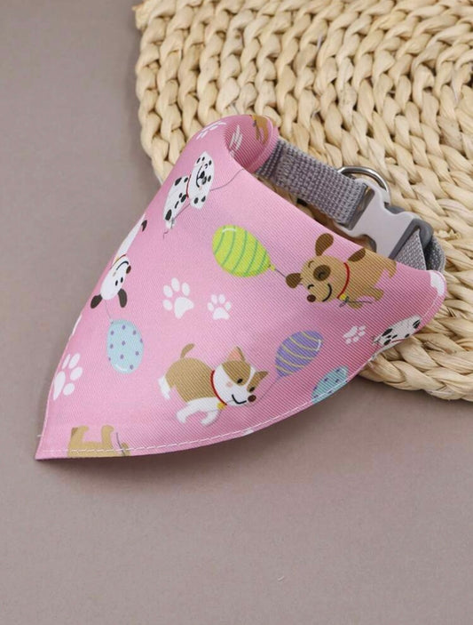 Pink Pet Bandana